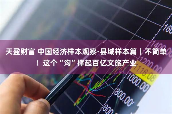 天盈财富 中国经济样本观察·县域样本篇丨不简单！这个“沟”撑起百亿文旅产业
