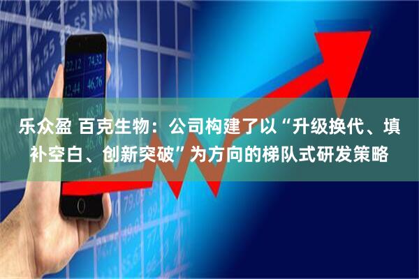 乐众盈 百克生物：公司构建了以“升级换代、填补空白、创新突破”为方向的梯队式研发策略